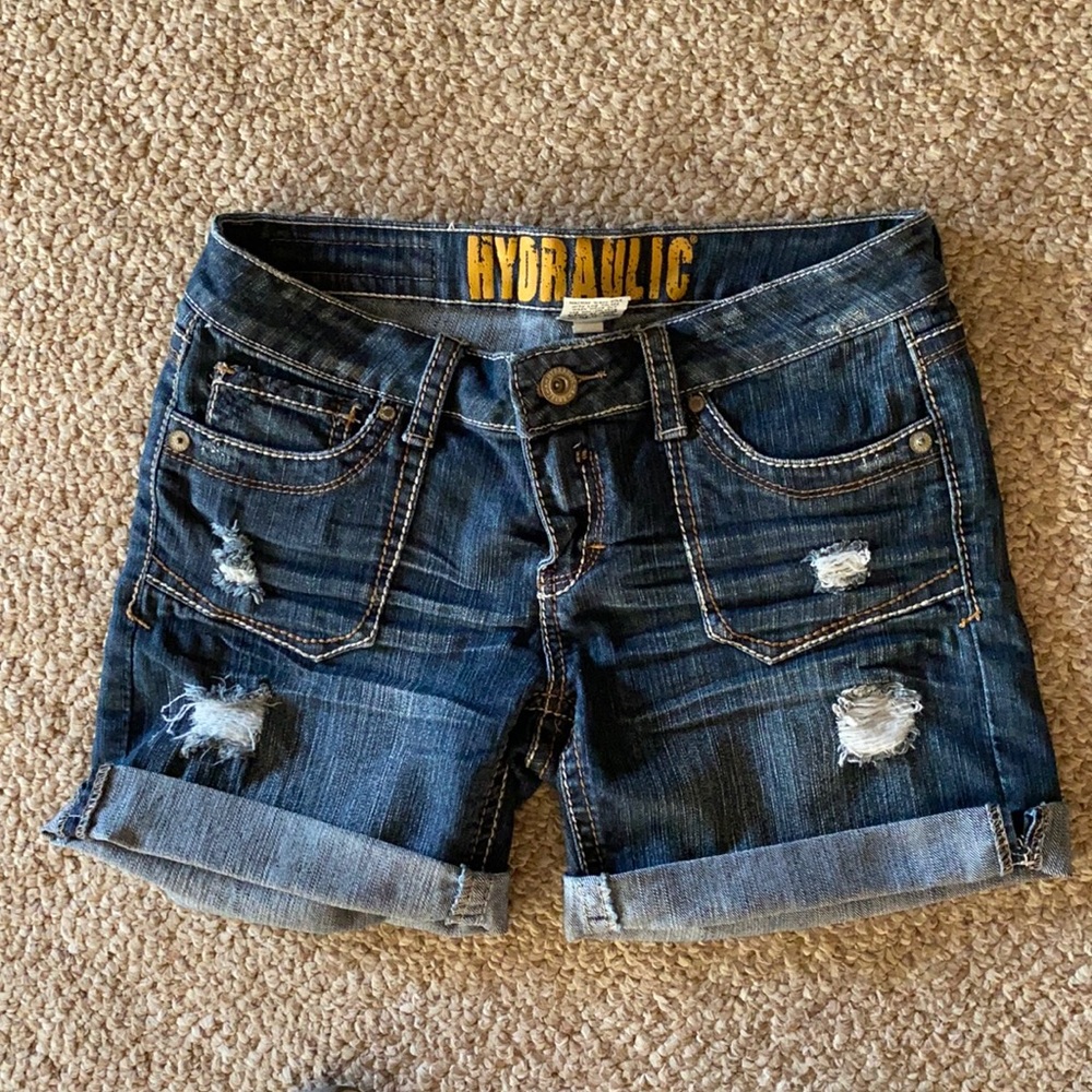 Hydraulic Jean shorts